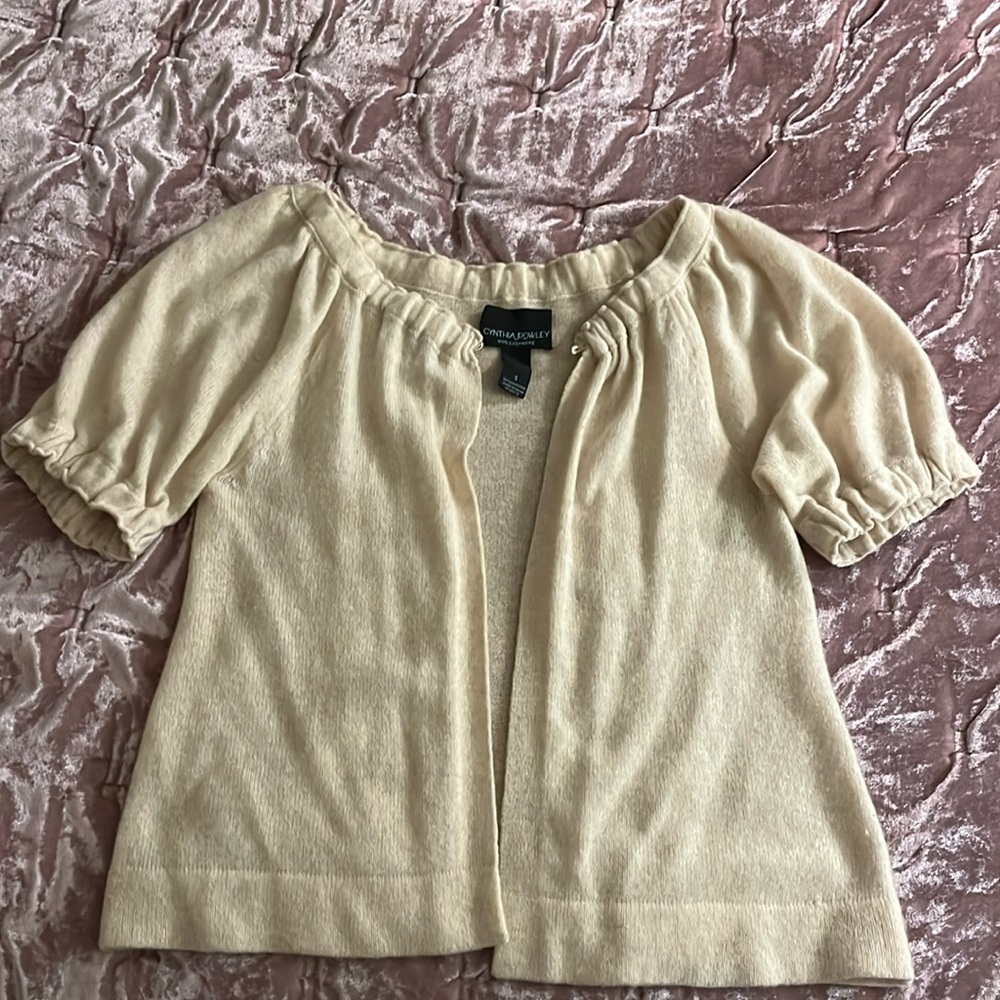Cynthia Rowley Cashmere cardigan, S